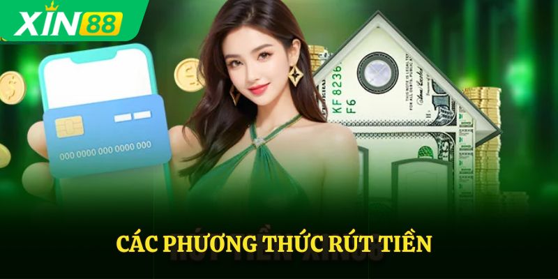 Các phương thức rút tiền