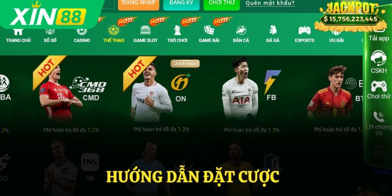Hướng dẫn đặt cược