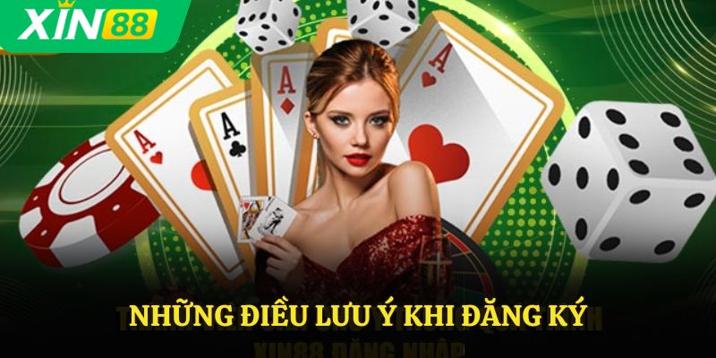Những điều lưu ý khi đăng ký